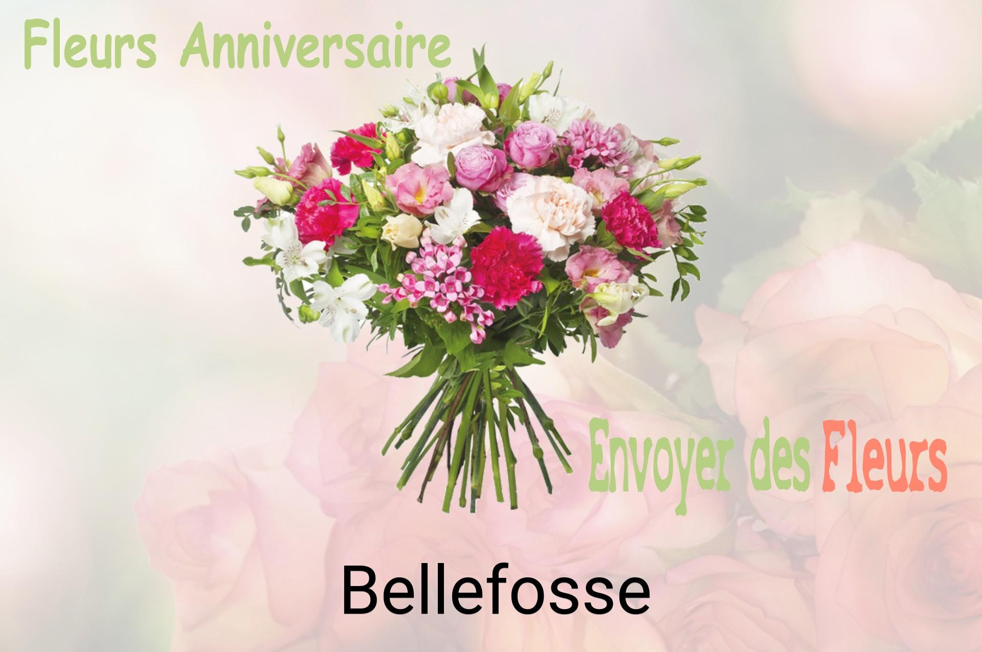 Bouquet de fleurs d’anniversaire livré à Bellefosse