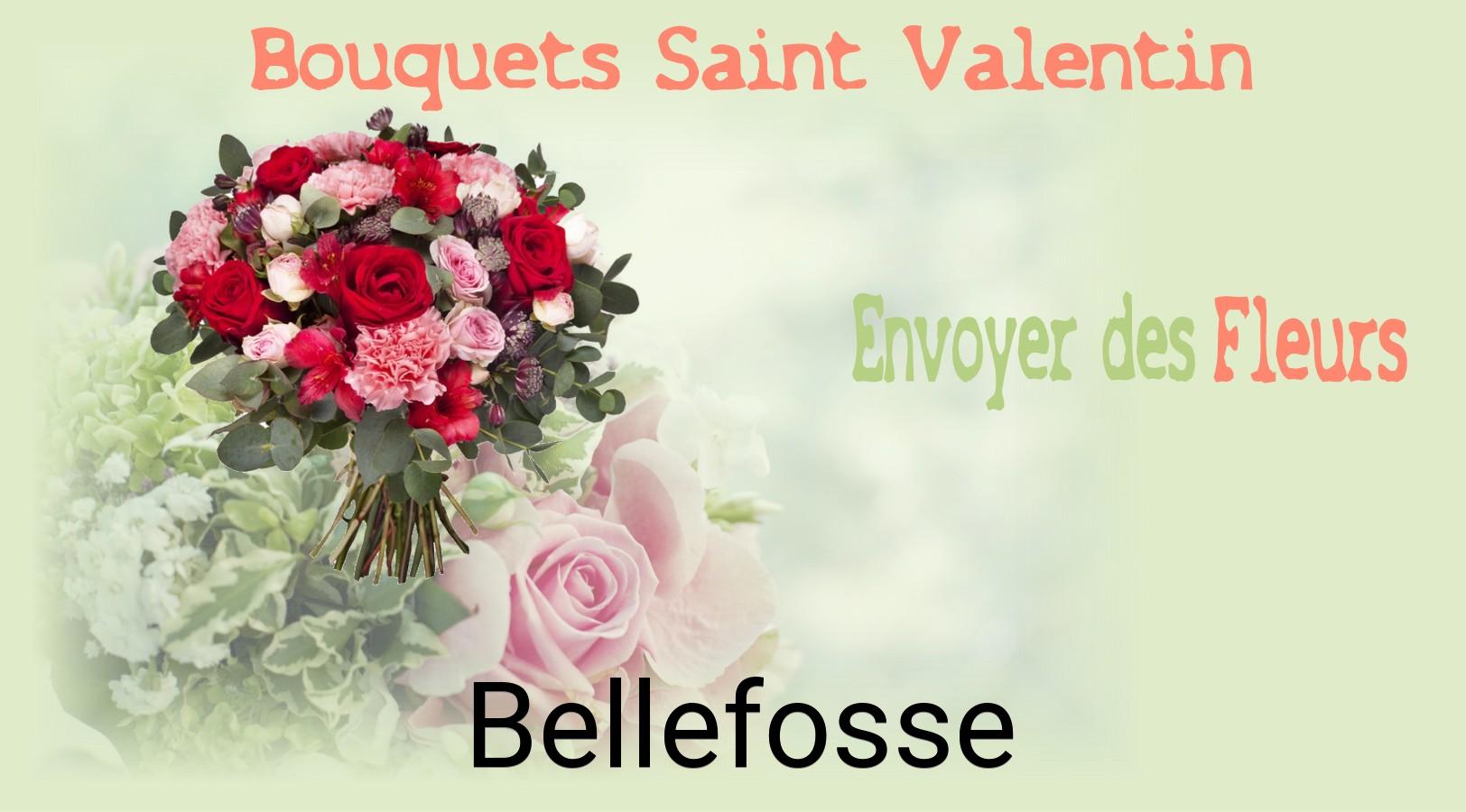 Roses de Saint-Valentin livrées à Bellefosse